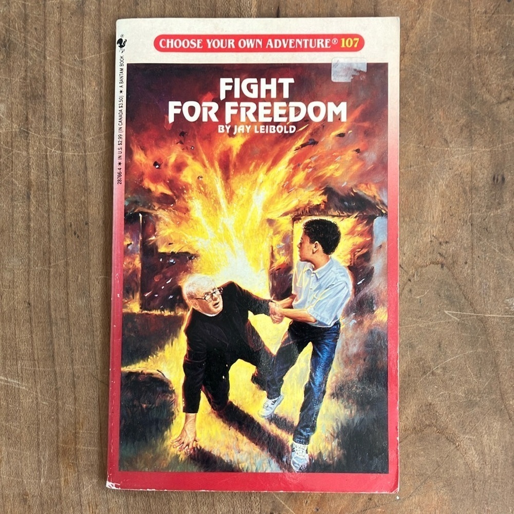 #107: Fight for Freedom by Jay Leibold - published in 1990